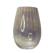 Load image into Gallery viewer, Stemless Iridescent Wine Glass