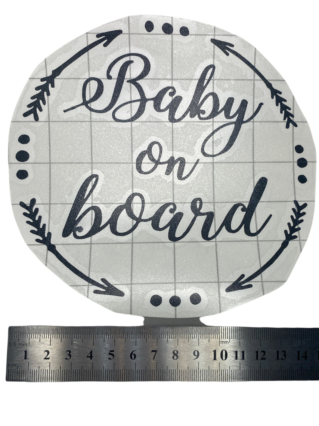 'Baby on Board' Car Sticker